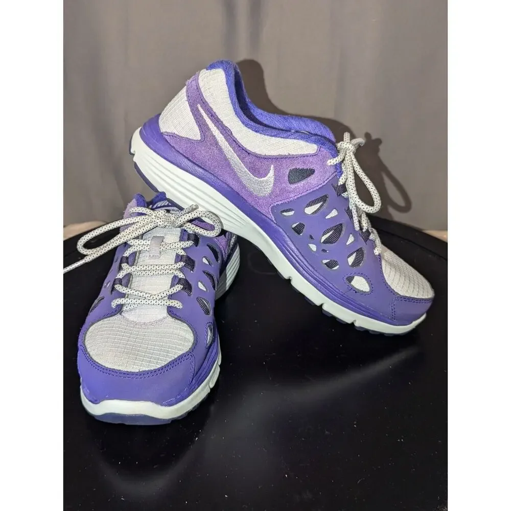 Nike Shoes Youth 5 Women's 7 Purple Dual Fusion Run 2 599793-500 Sneakers - Picture 4 of 10